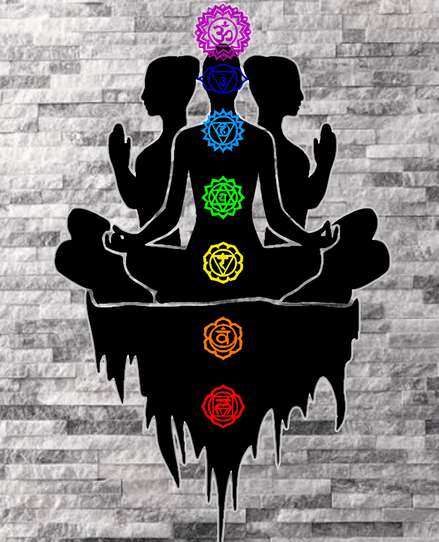 Décoration murale Méditation Yoga Chakra