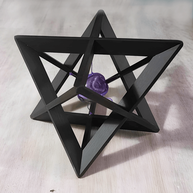 Le Merkaba  boule d'Améthyste