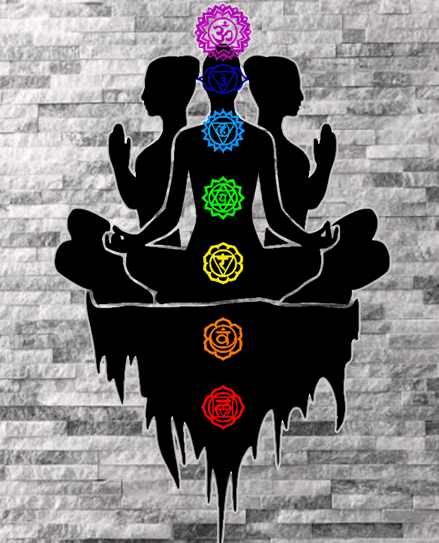 Décoration murale Méditation Yoga Chakra
