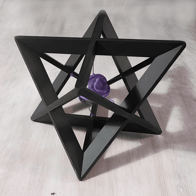 Le Merkaba  boule d&#039;Améthyste