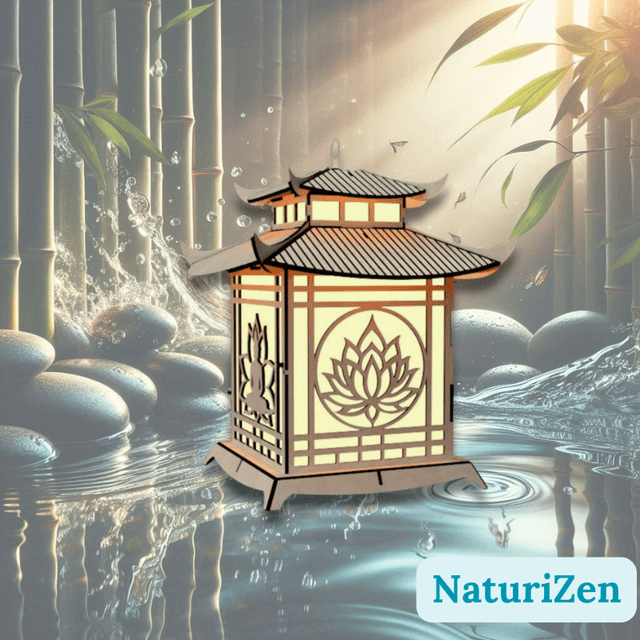 Lanterne Bouddha Lotus